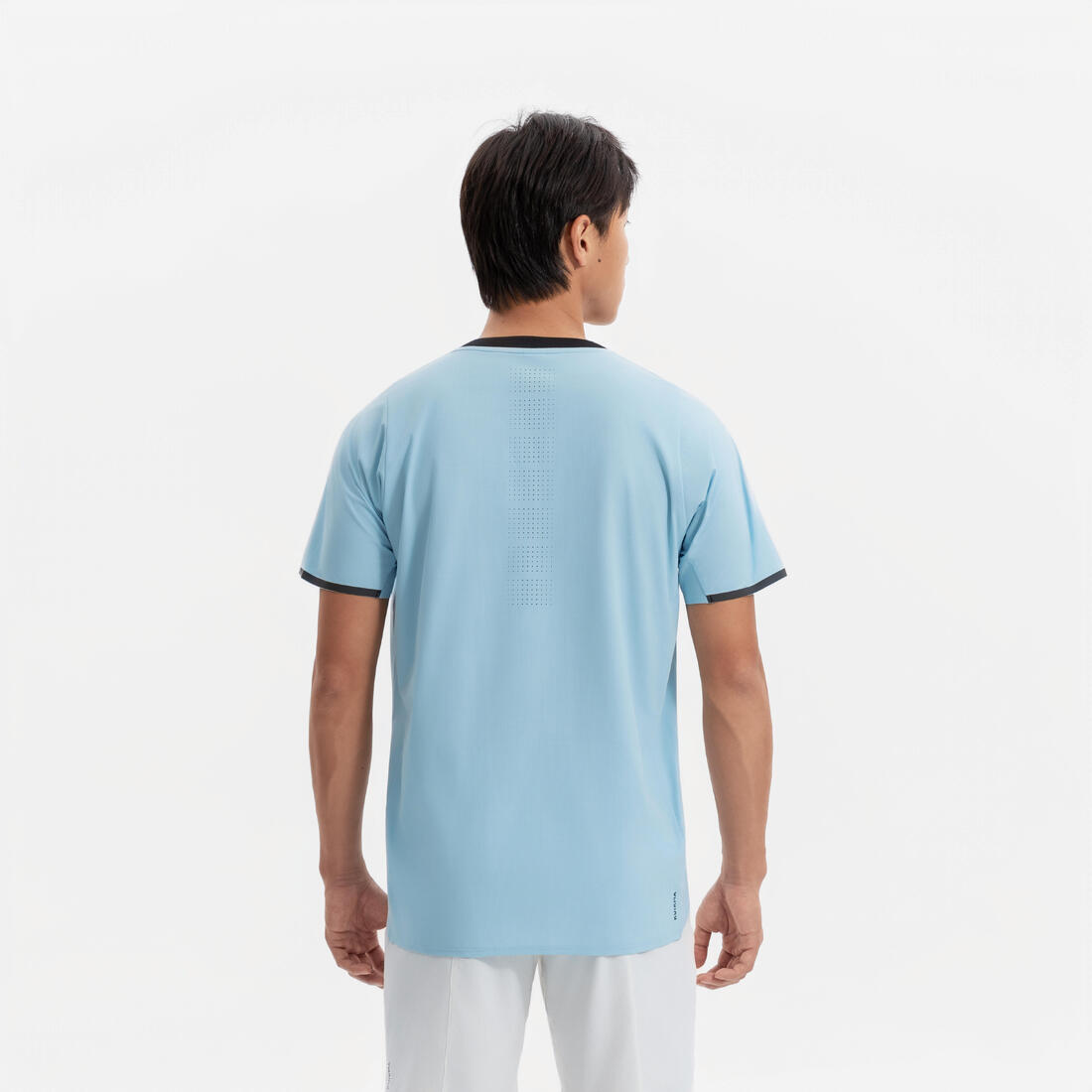 T-shirt de tennis respirant homme, Dry+ bleu