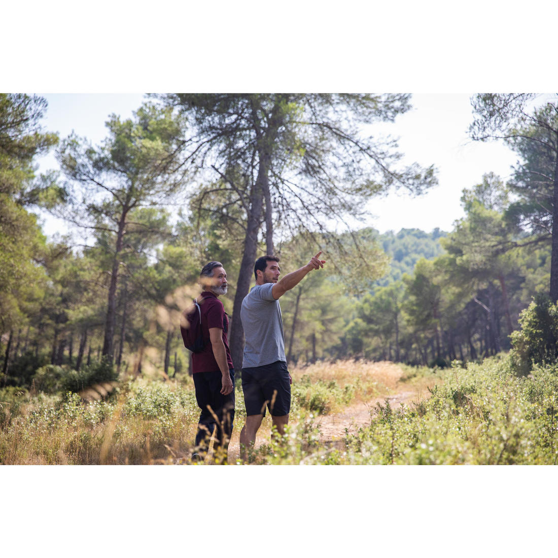 T-Shirt manches courtes Randonnée Homme TechTIL 100