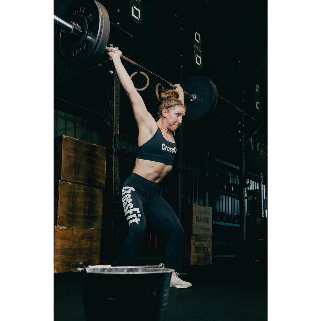 Legging de CROSSFIT® femme, noir