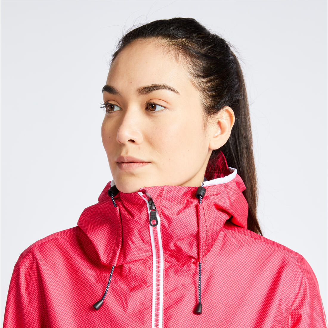 Veste imperméable de voile - veste de pluie sailing 100 femme
