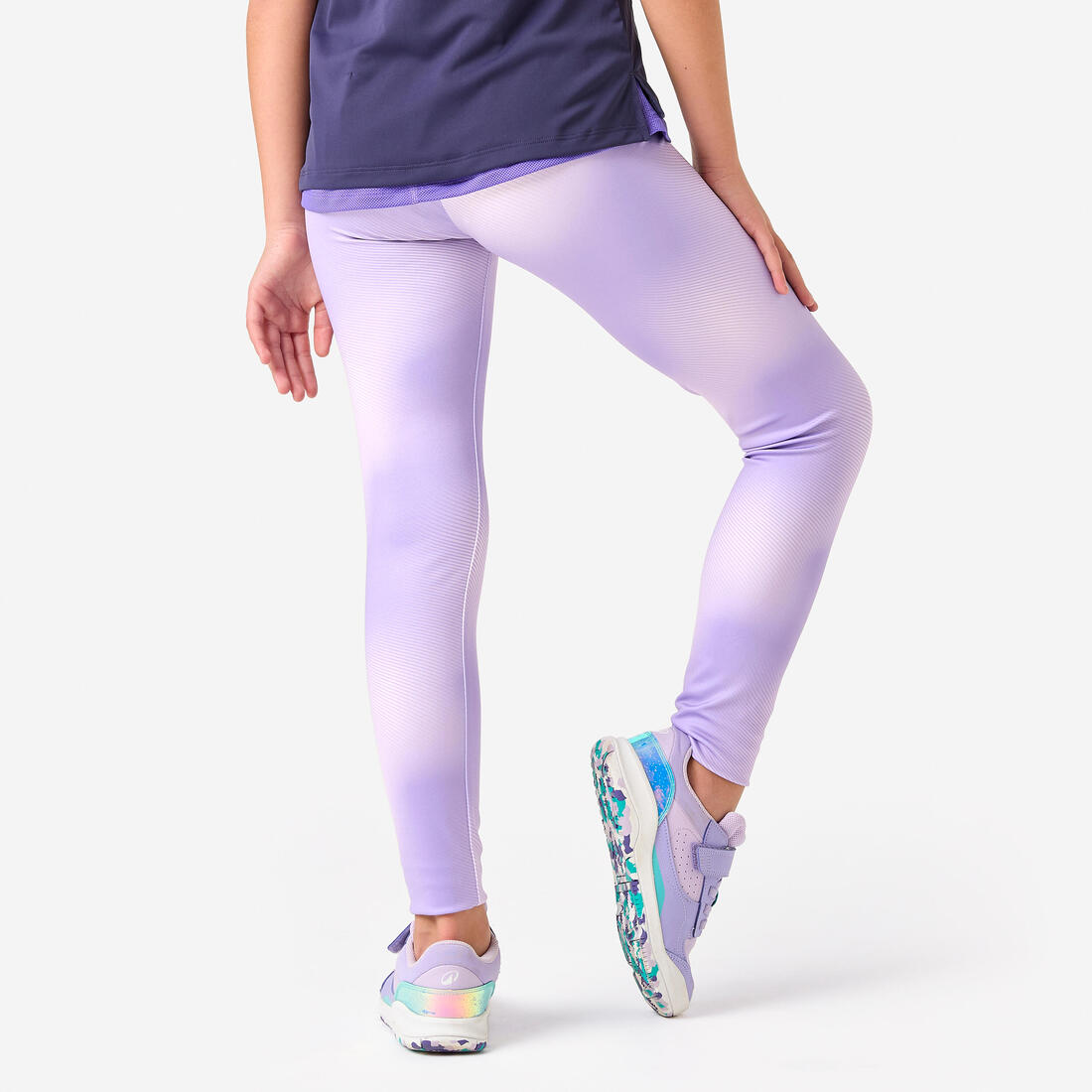 Legging respirant fille, imprimé
