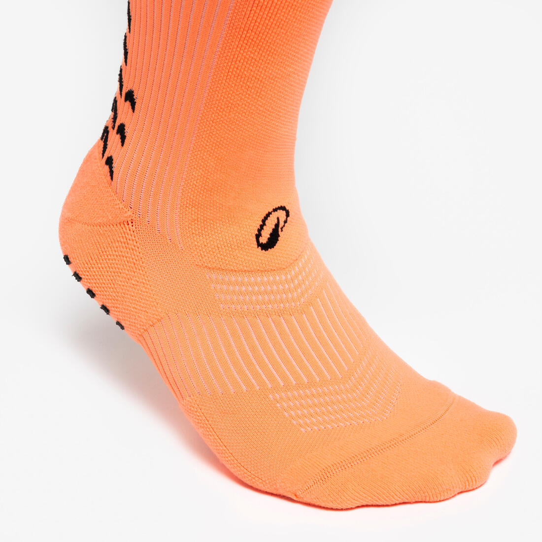 Chaussettes de foot mi-hautes anti-dérapantes adulte, Viralto II Mid