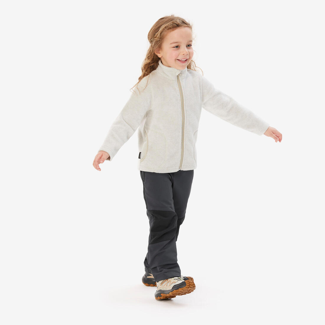 Veste polaire de randonnée enfant 2-6 ans, MH100 zip