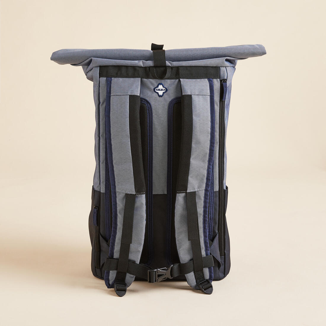 Sac à dos tapis de yoga 35L, gris