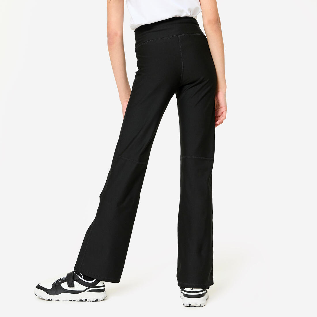 Legging de fitness évasé taille haute fille