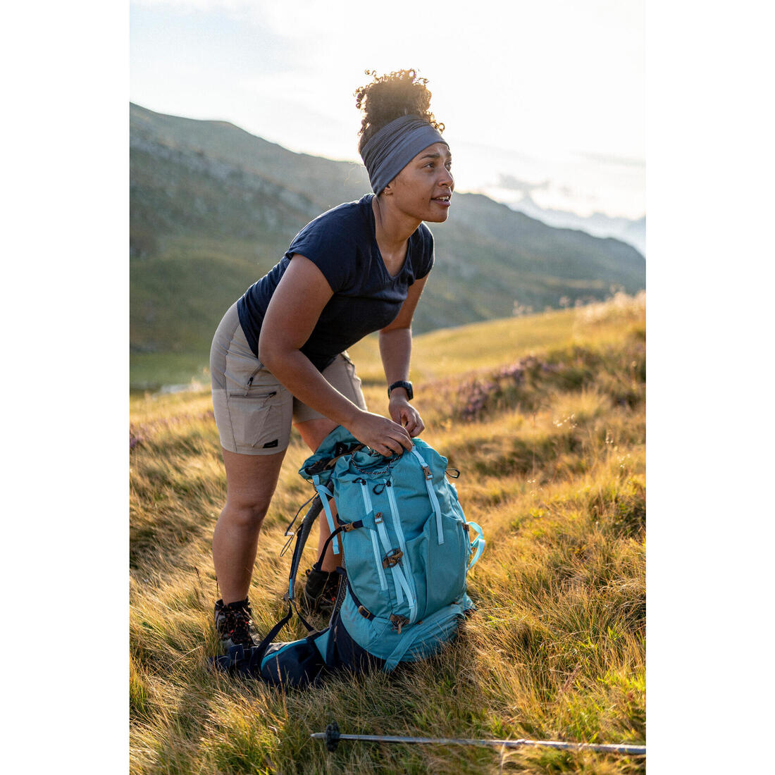 Sac à dos de trekking Femme 45+10 L - MT500 AIR