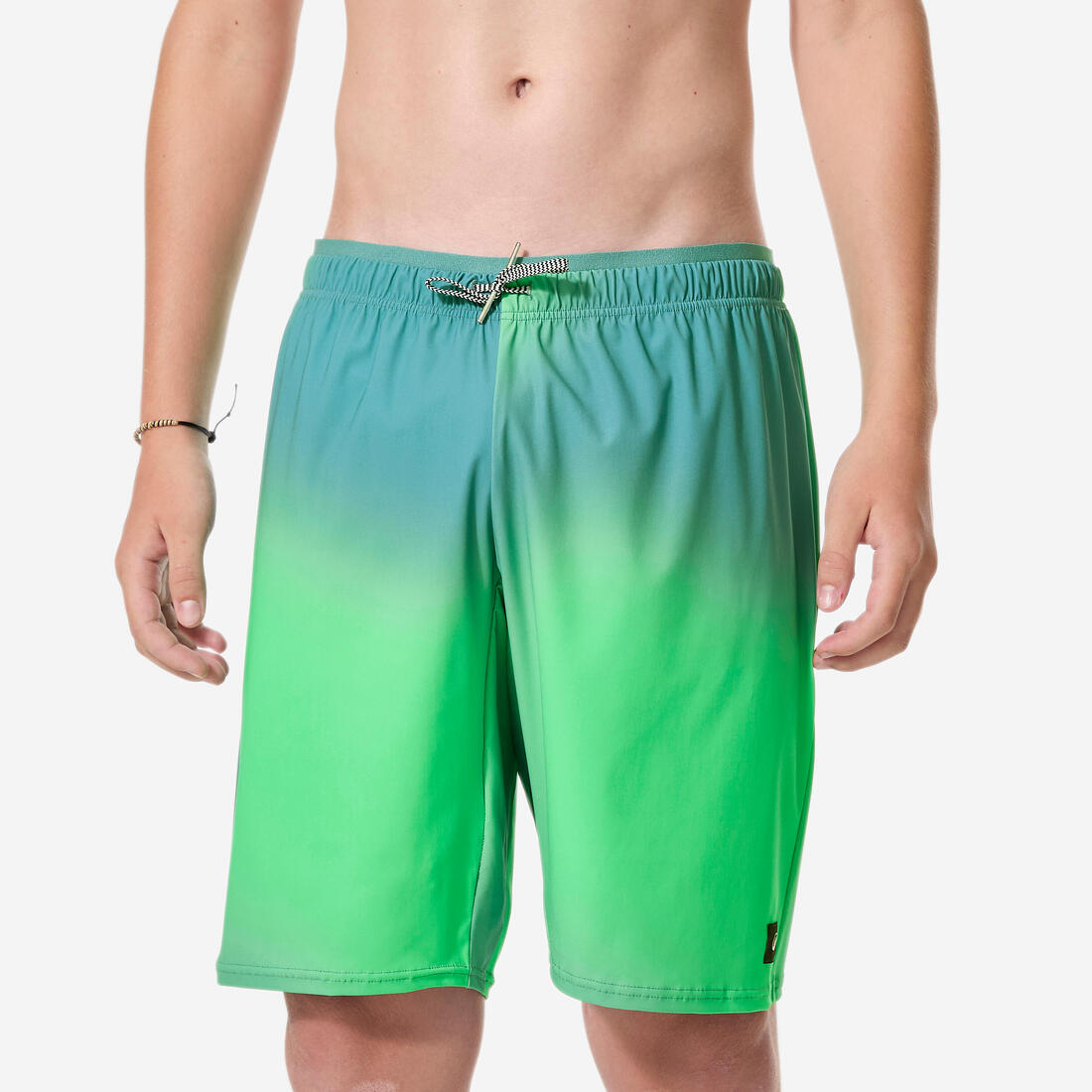 Short de bain long natation Garçon - 100 Hotu