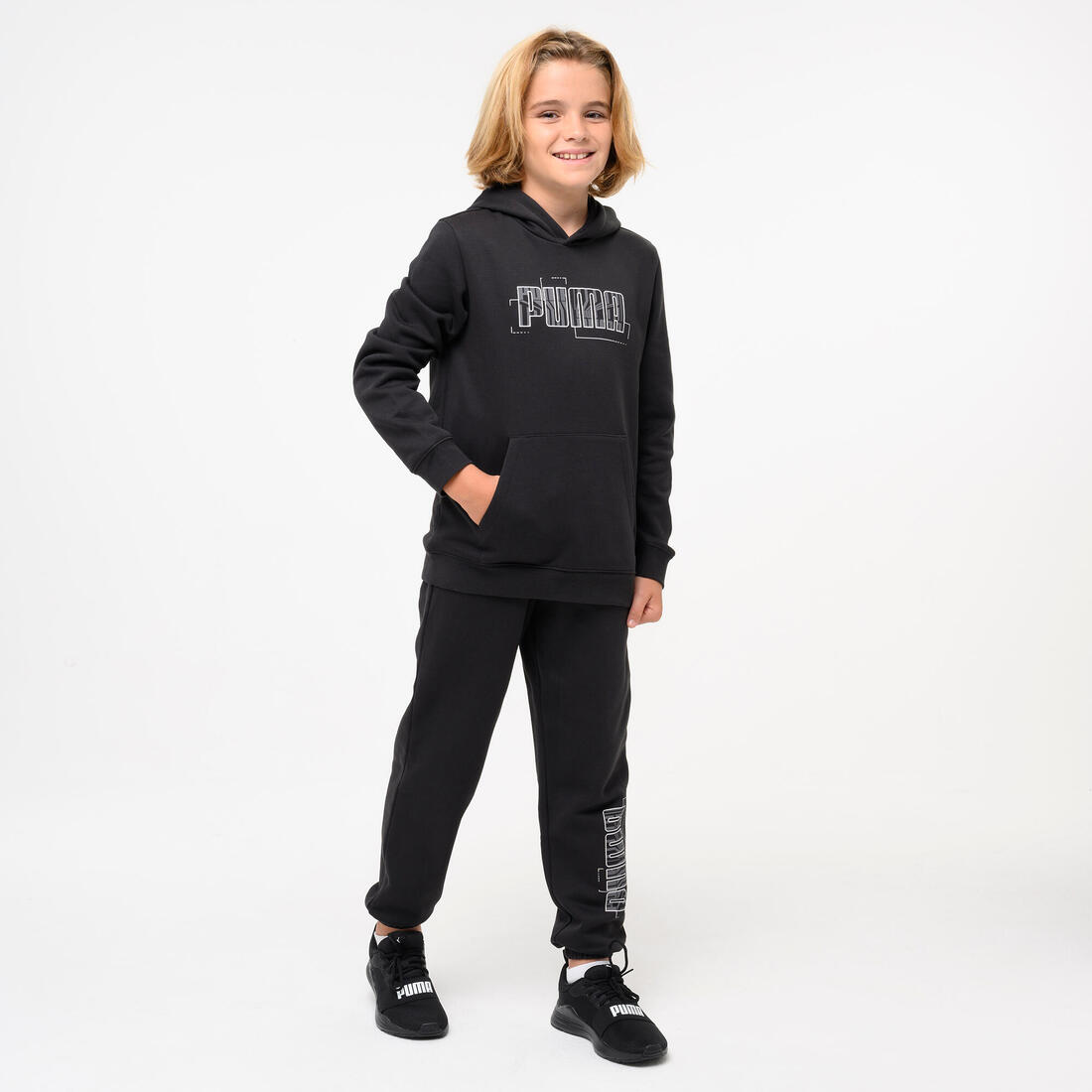 Sweat à capuche imprimé enfant