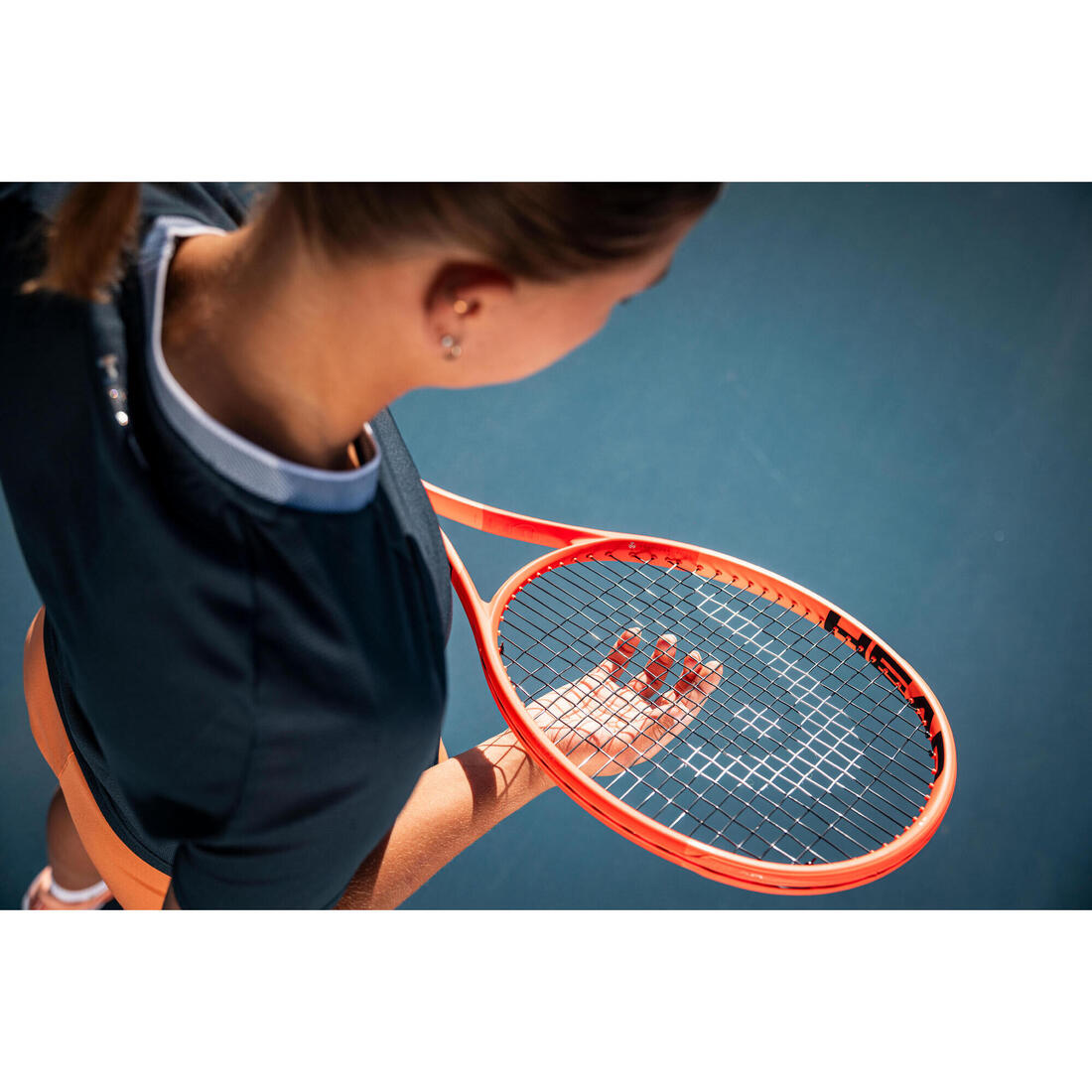 Raquette de tennis adulte, Head radical élite orange