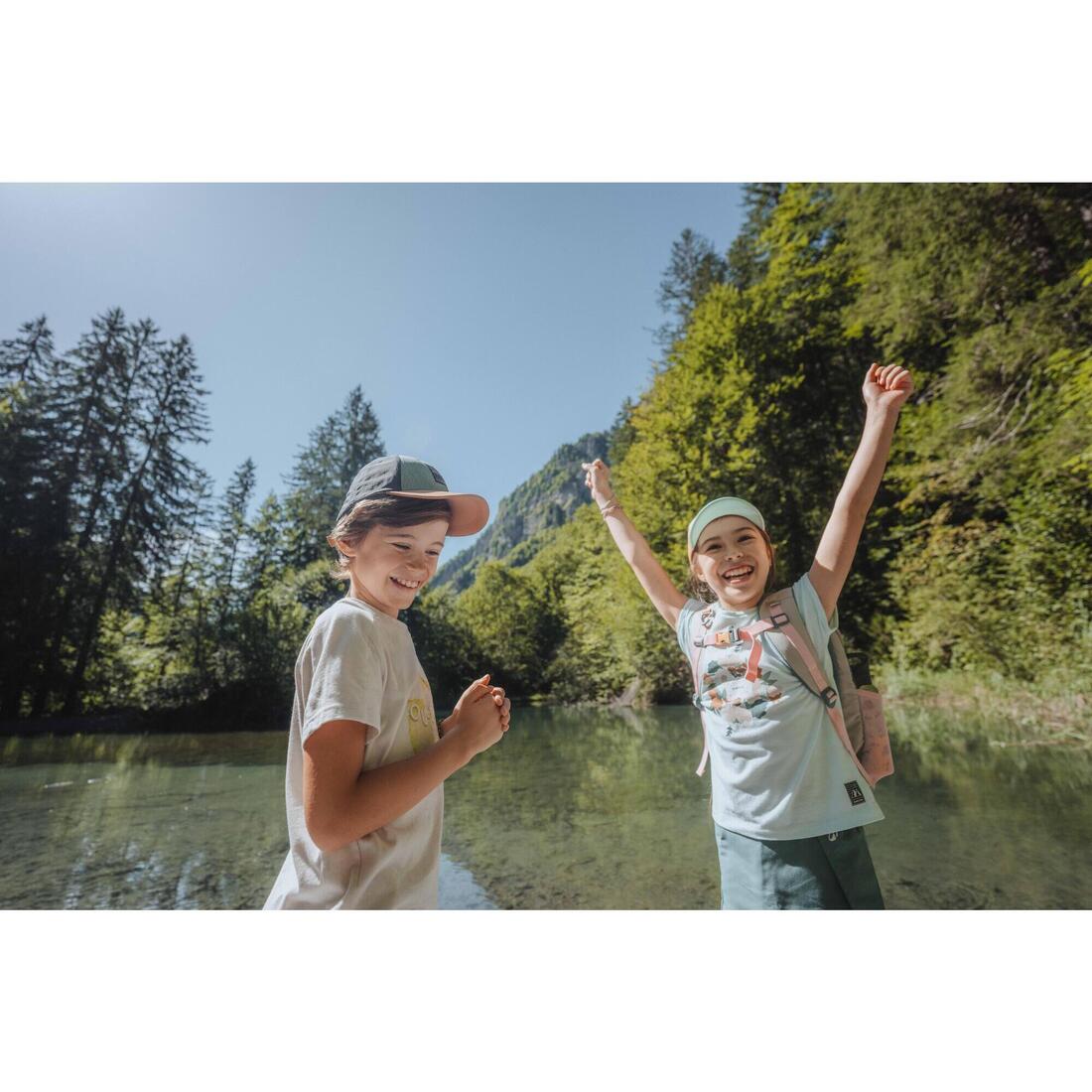 T-Shirt de randonnée enfant 7-15 ans, NH100