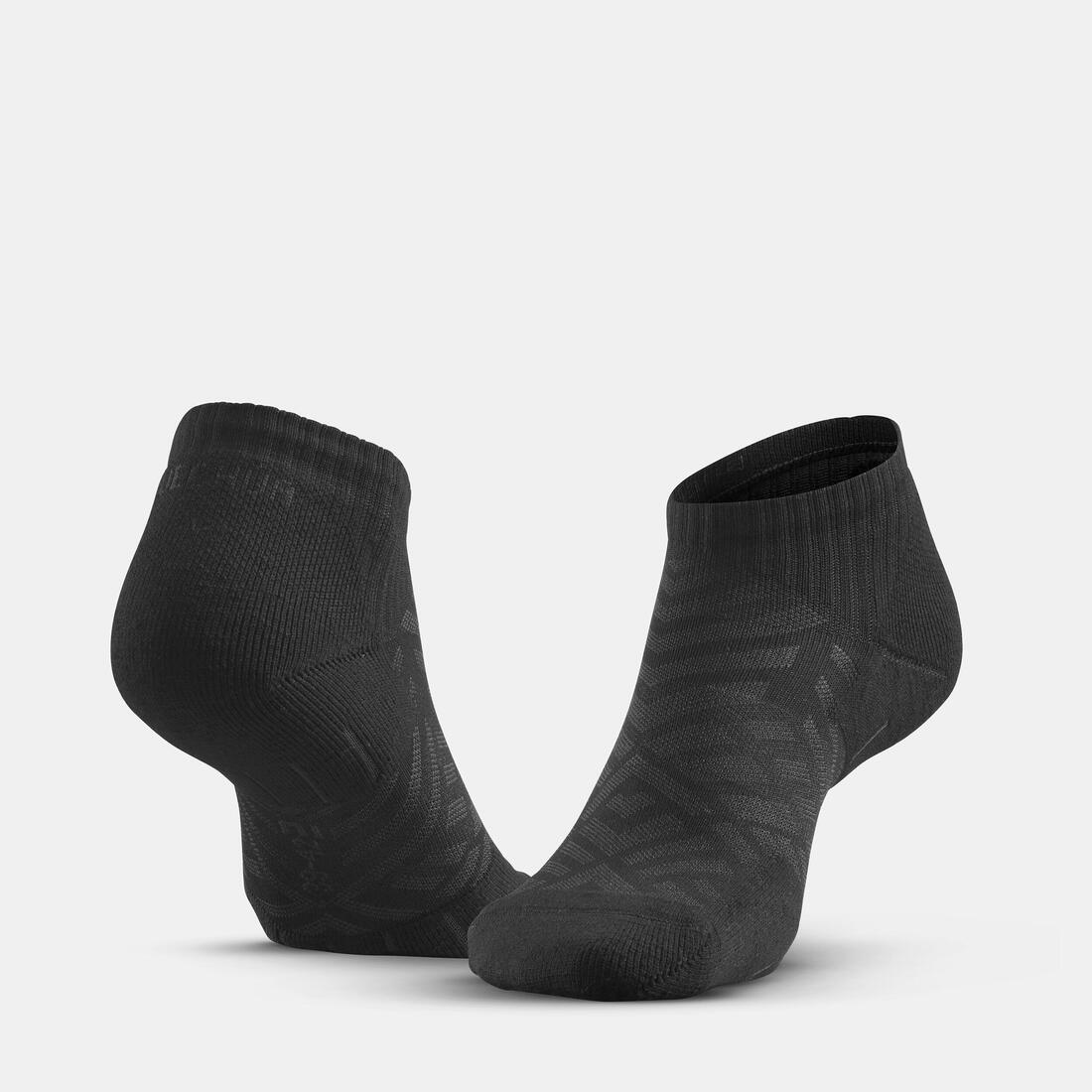 Chaussette Hike 100 Low - Grise - Lot de 2 paires