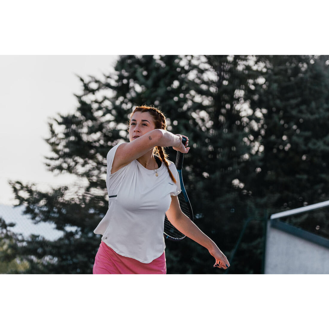 Jupe tennis dry femme - Essentiel 100