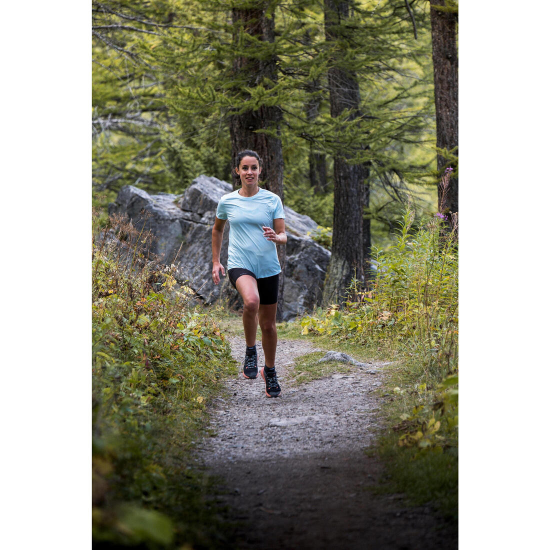 CUISSARD DE TRAIL RUNNING EMBOSS FEMME NOIR BRONZE