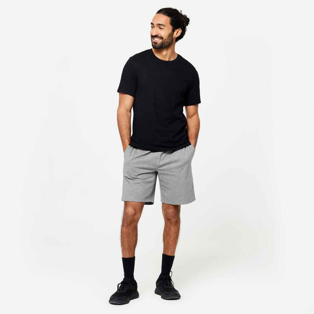 T-shirt slim en coton Homme