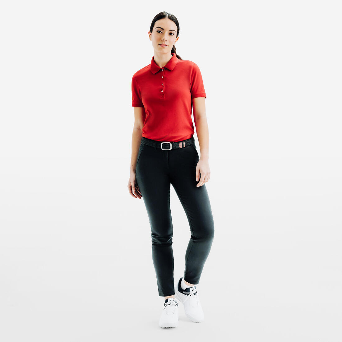 Pantalon chino de golf coton femme, MW500