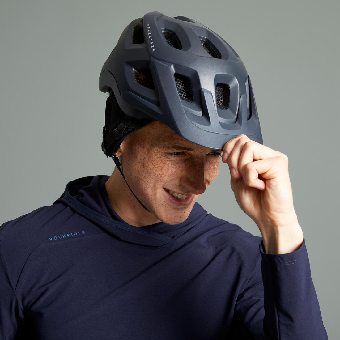 CASQUE VÉLO VTT EXPL 500 ALL SEASONS BLEU