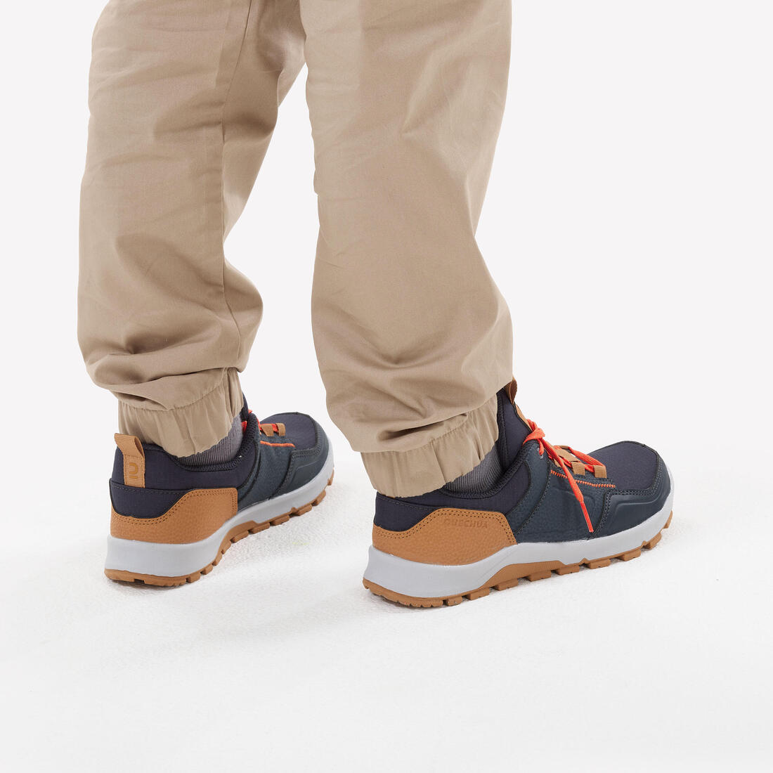 Chaussures de randonnée à lacets déperlantes 35 au 38 enfant, NH500