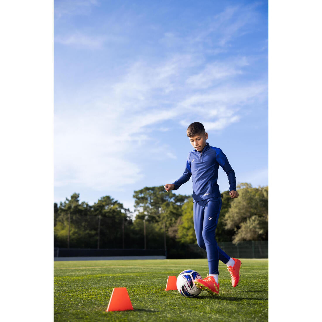 CHAUSSURES DE FOOTBALL ENFANT A LACETS VIRALTO III FG MANGO