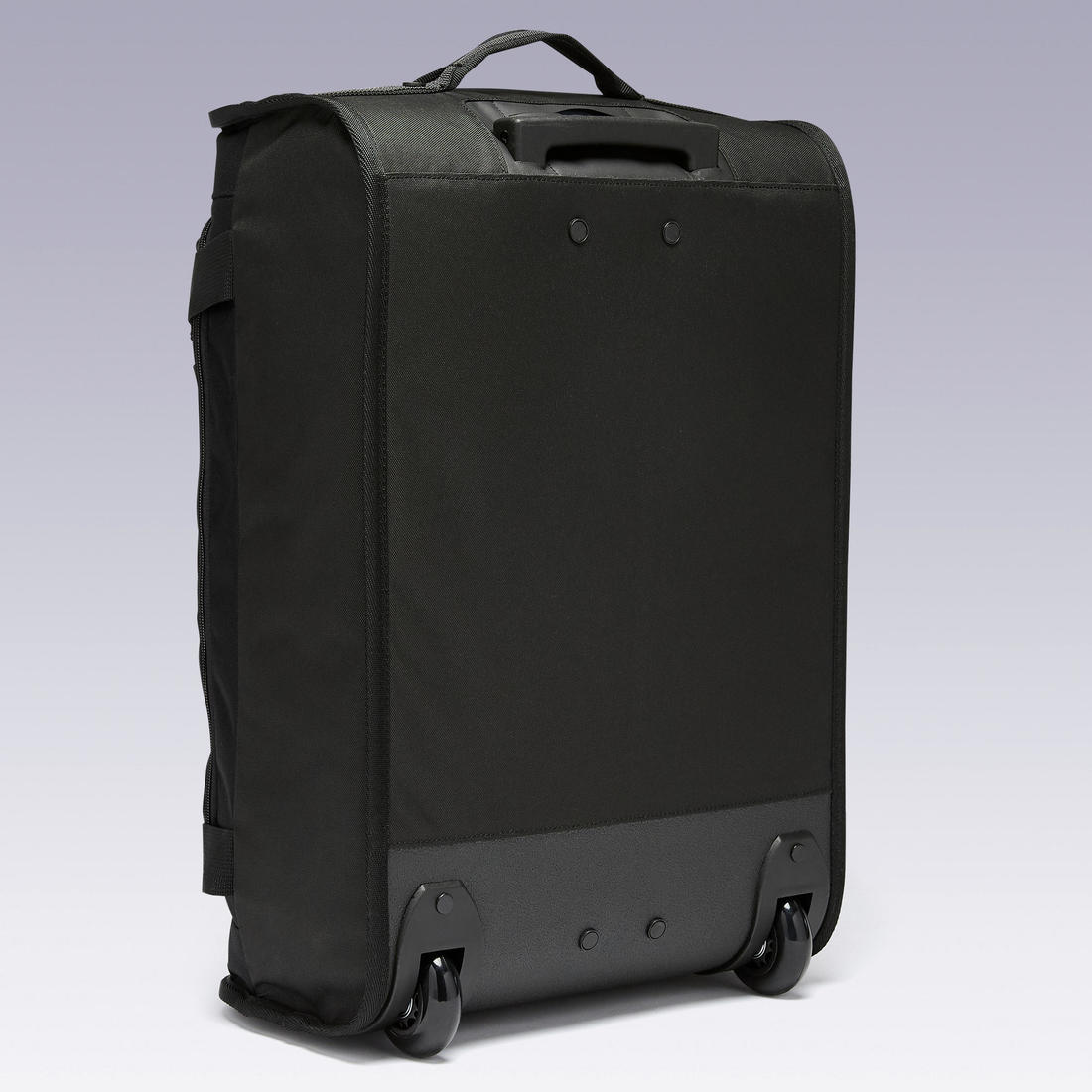Valise 30L à roulettes - sac de voyage transport cabine - ESSENTIAL noire