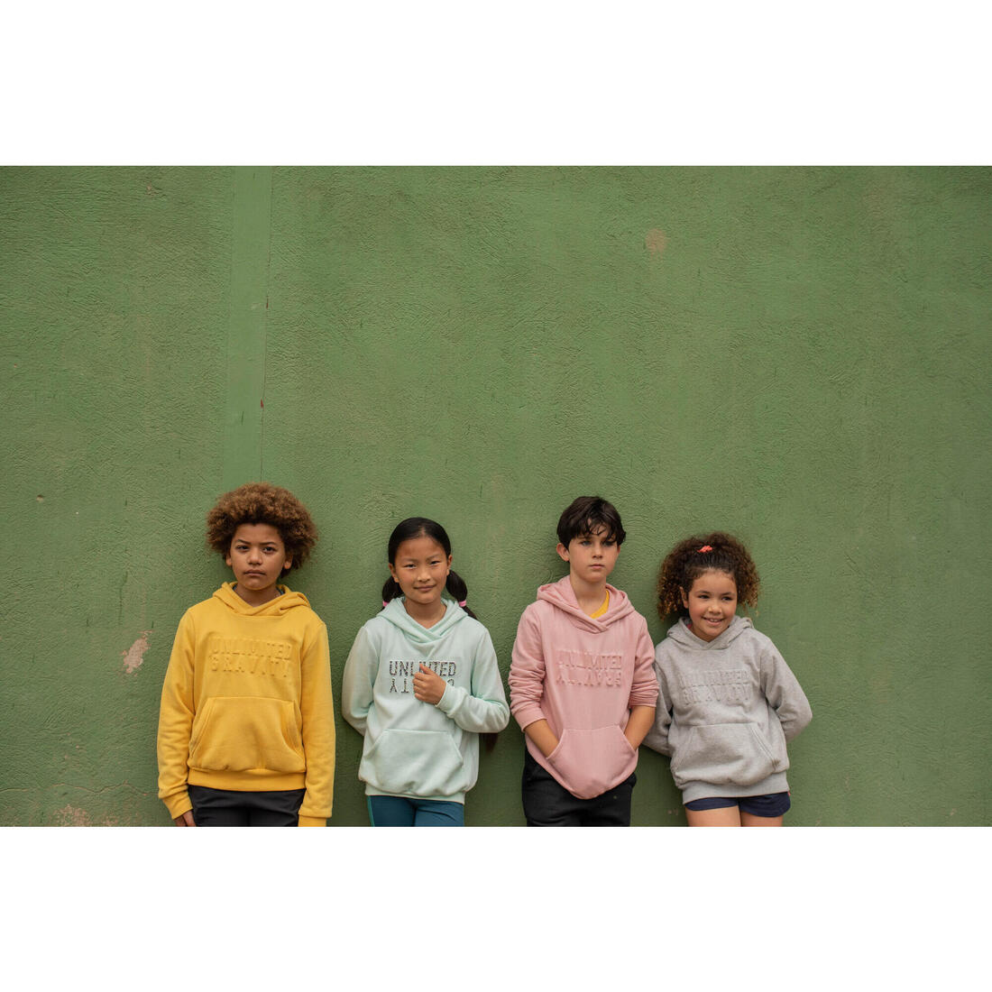 Sweat à capuche chaud enfant - 500