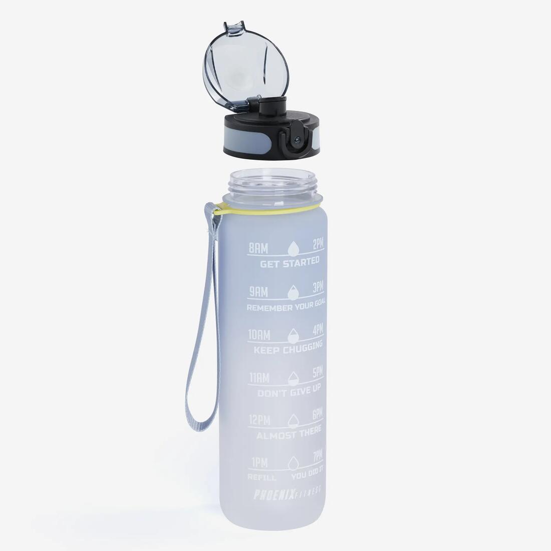 Gourde de fitness motivation 1 litre