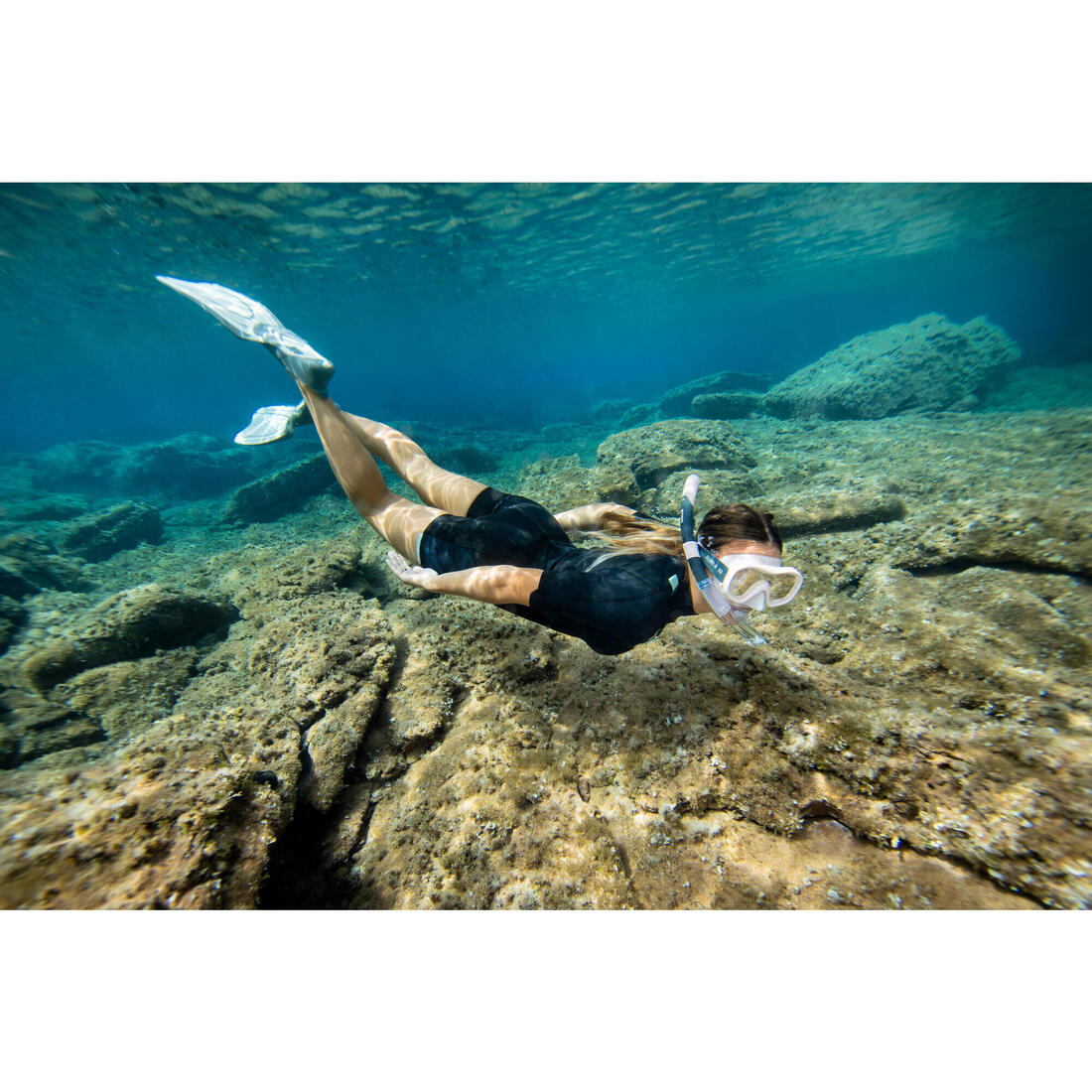 Kit plongée Masque et Tuba Snorkeling 100 adulte