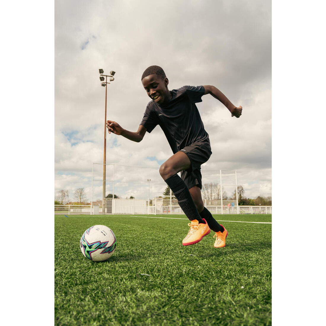 CHAUSSETTES DE FOOTBALL ENFANT EASY POCKET
