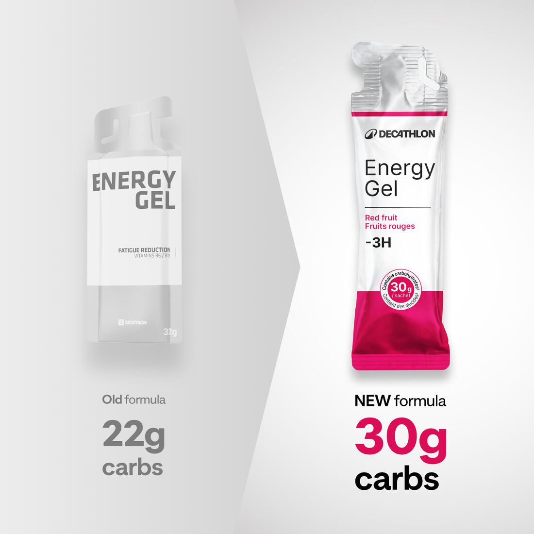 Gel énergétique - de 3h fruits rouges, Energy Gel x1