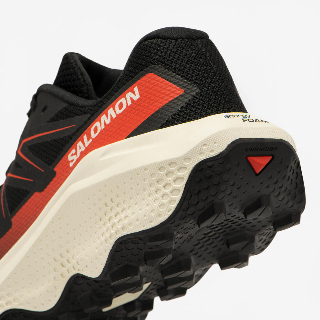 Chaussures de running trail homme, Salomon ultra flow 2, noir blanc et