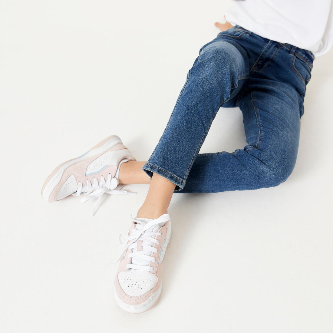 Chaussures multisport à lacets en cuir enfant mixte, Playventure city