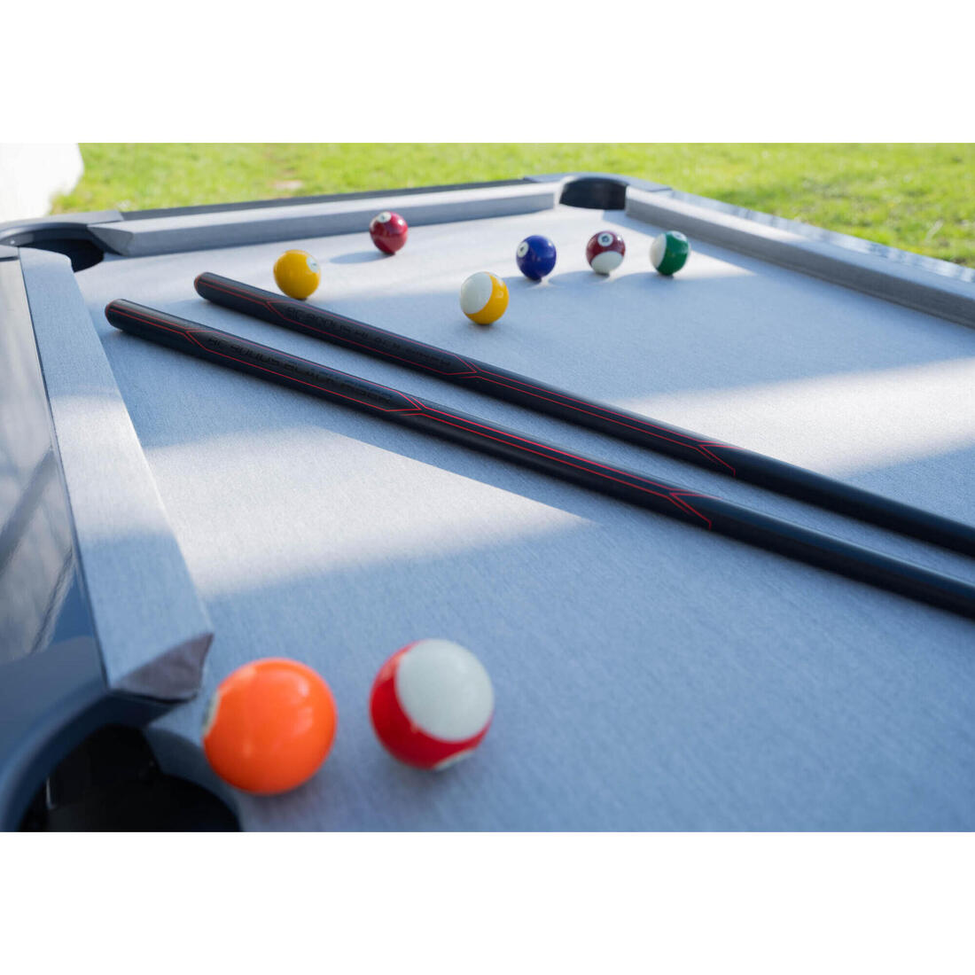 QUEUE DE BILLARD AMERICAIN BC 900 BLACK FIBER, en 1 partie en fibre, 13 mm