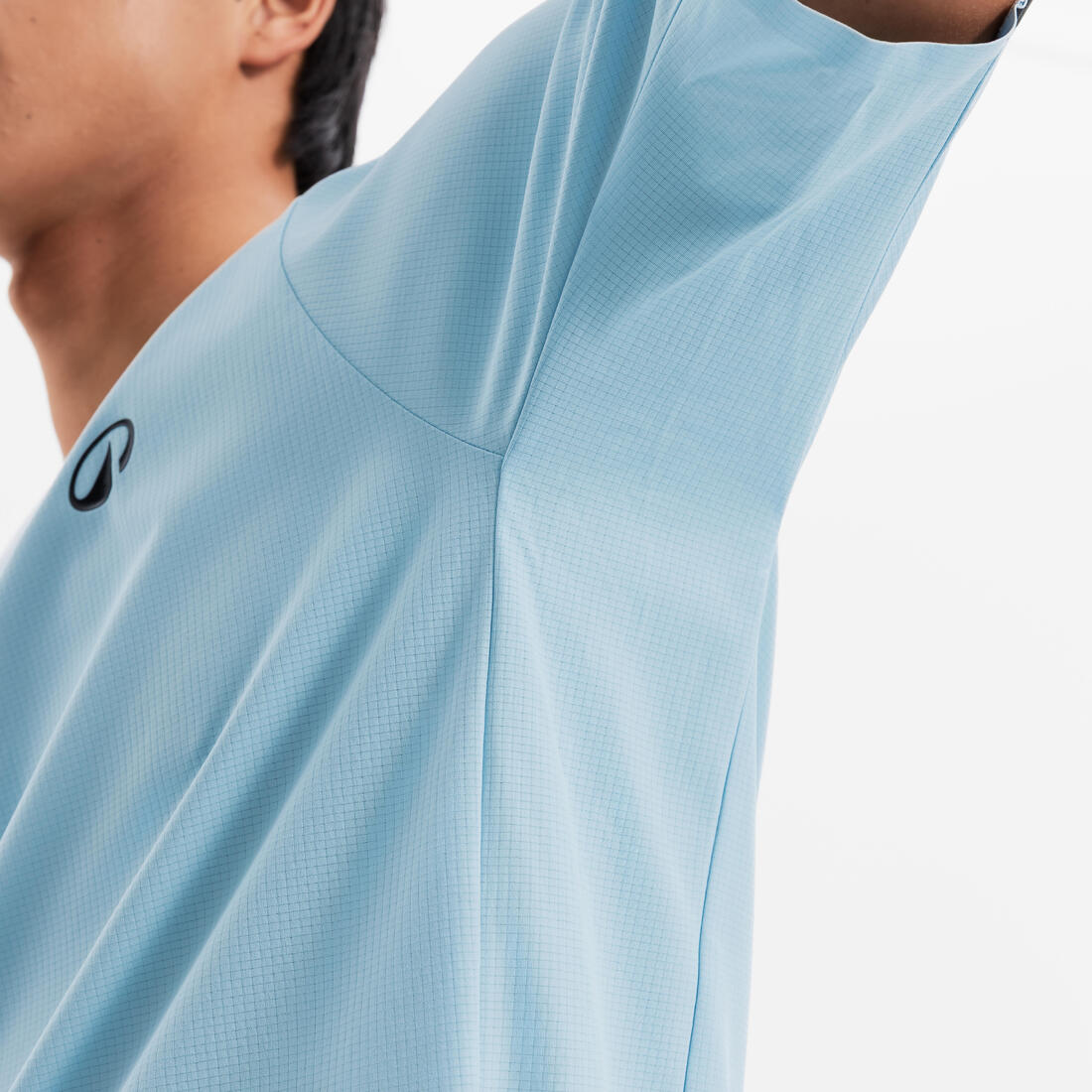 T-shirt de tennis respirant homme, Dry+ bleu