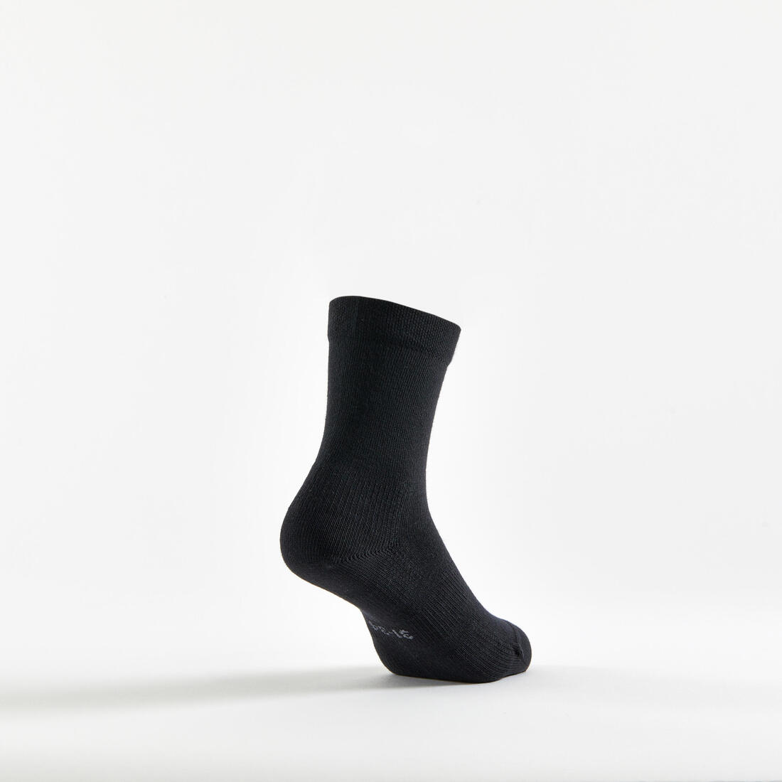 CHAUSSETTES DE SPORT HAUTES ENFANT RS 60 BLANC MARINE LOT DE 3.
