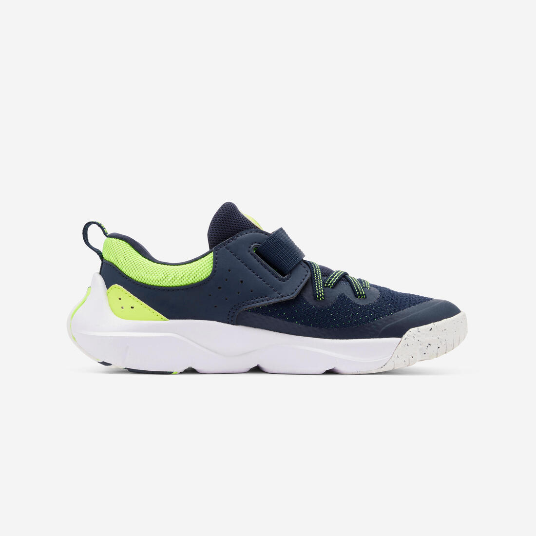Chaussures de sport à scratch légères enfant, Playful Fast noir et