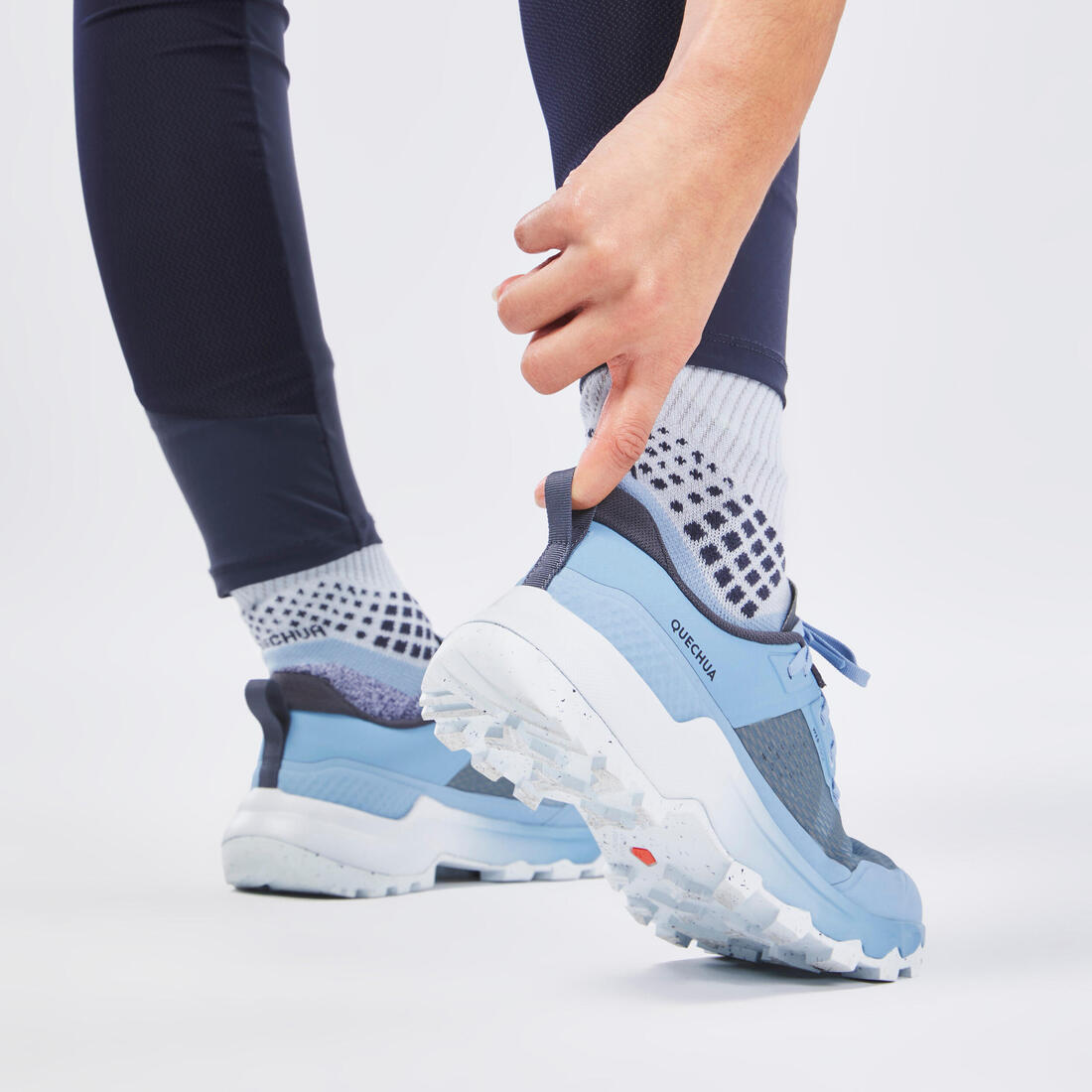 Chaussures de randonnée montagne femme, MH500 LIGHT
