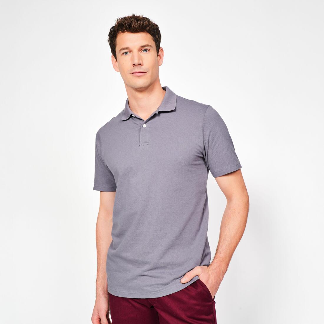 Polo de golf coton manches courtes homme, MW100