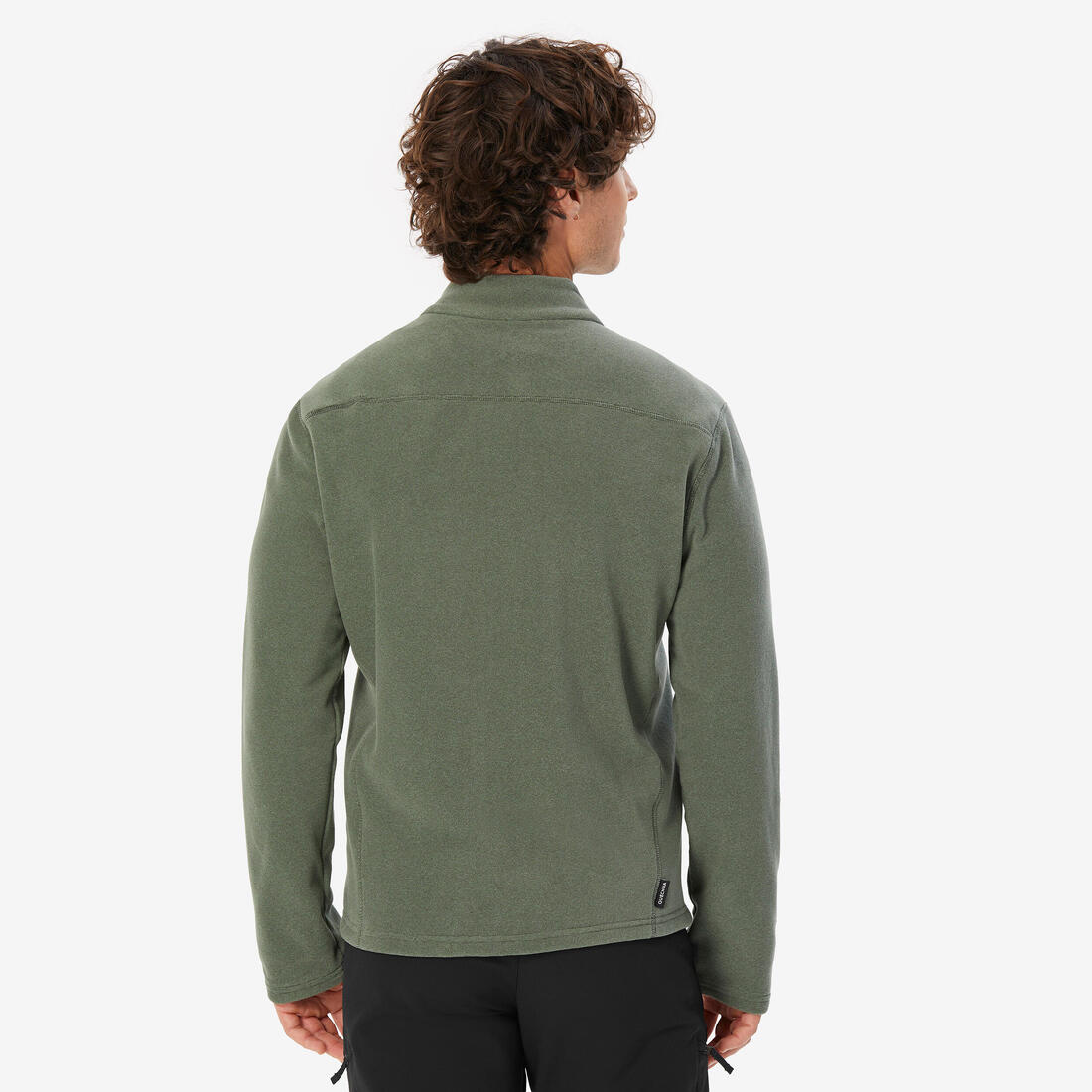 Polaire de randonnée montagne homme, MH100 full zip