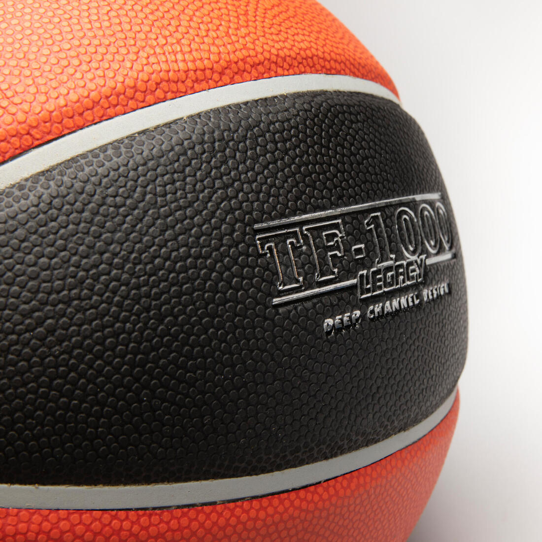 Ballon de basketball taille 7 - Spalding TF1000 Euroleague orange noir