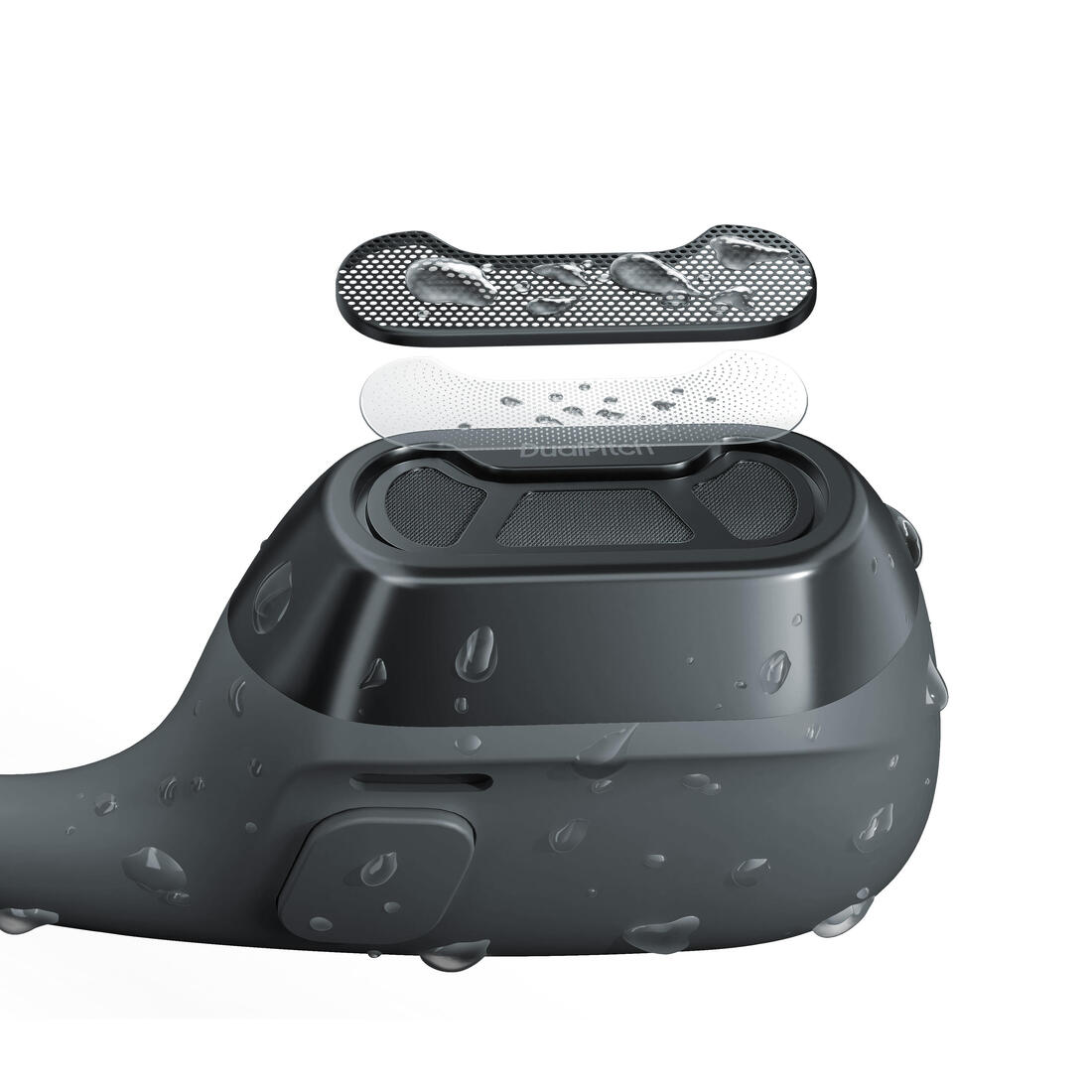 CASQUE SPORT CONDUCTION OSSEUSE - SHOKZ OPENRUN PRO NOIR 2
