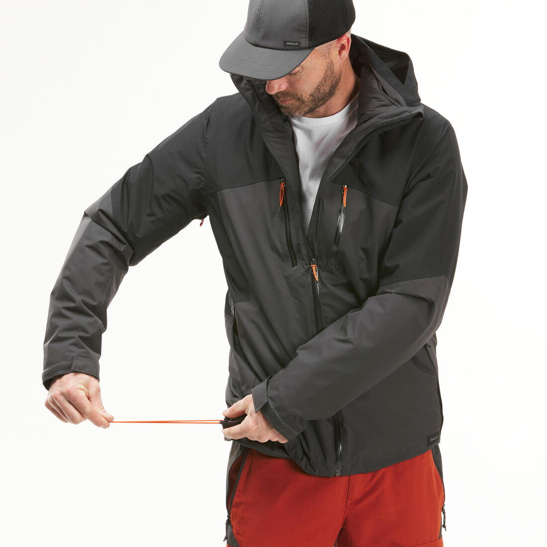 Veste 3en1 de randonnée -10°C imperméable homme, MH500 Mountain