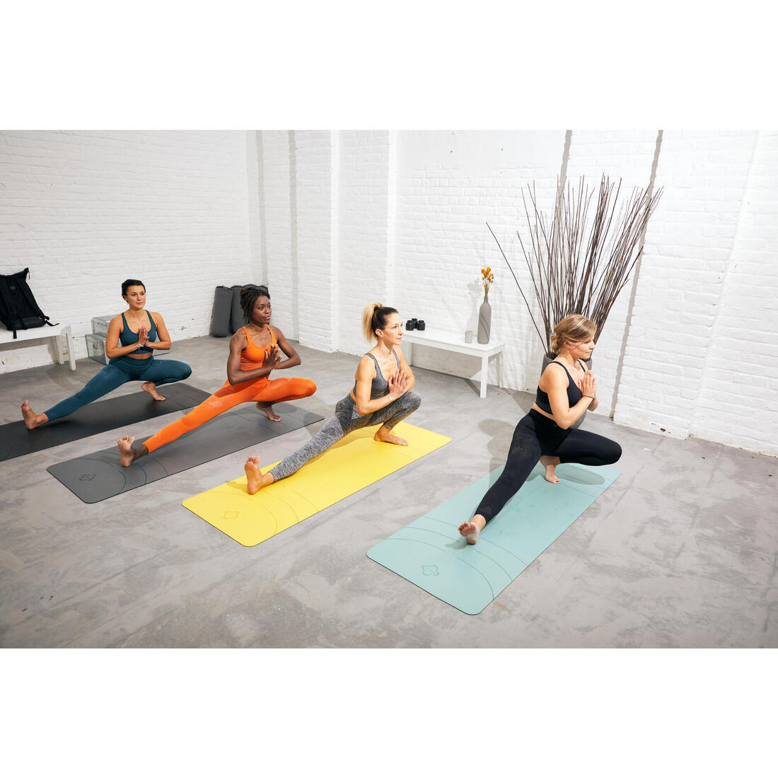 LEGGING 7/8 YOGA DYN SANS COUTURES CHINE