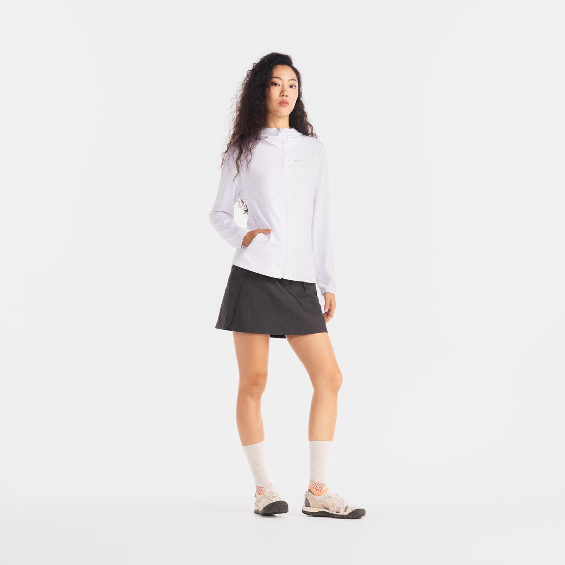 Jupe short de randonnée - nh500 - femme