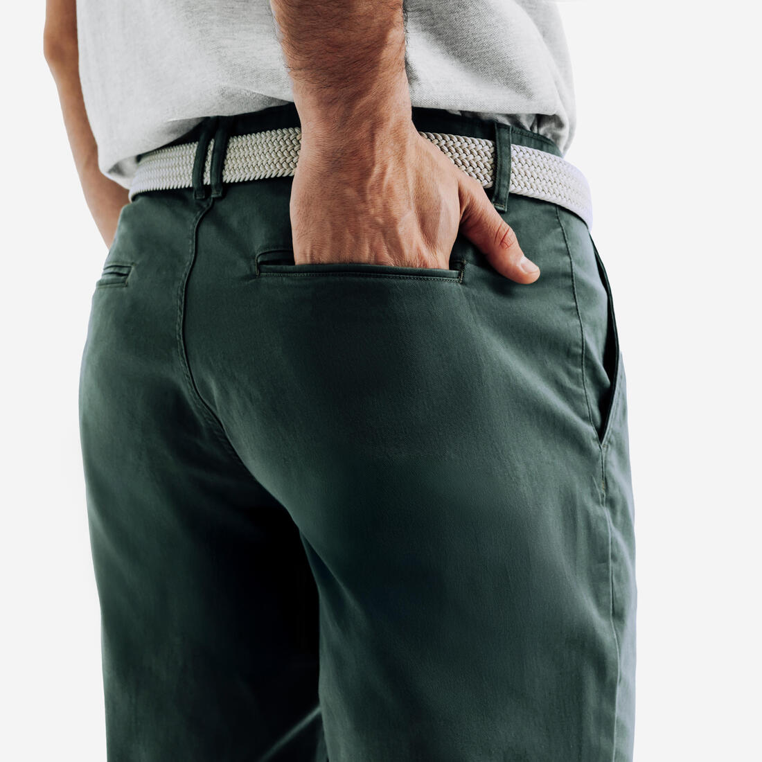 Pantalon chino golf coton Homme, MW500