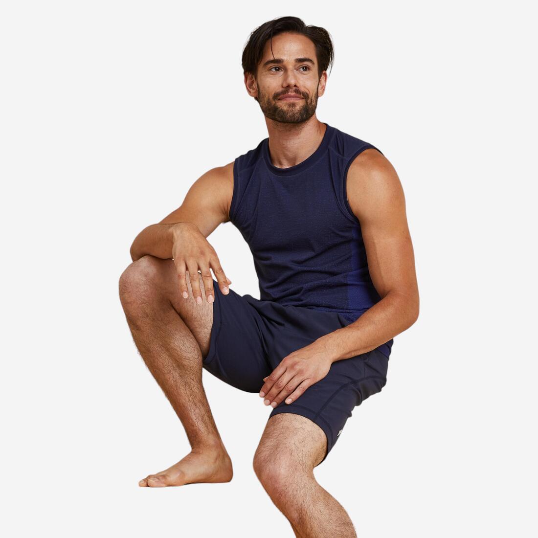 DEBARDEUR SEAMLESS-SANS COUTURES YOGA DYNAMIQUES HOMME