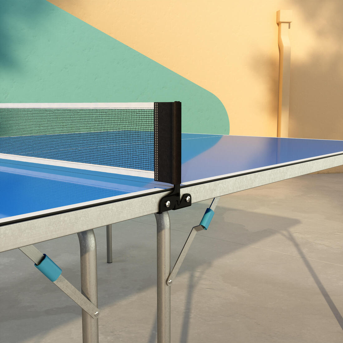 Table de ping pong exterieur ppt 130 bleue