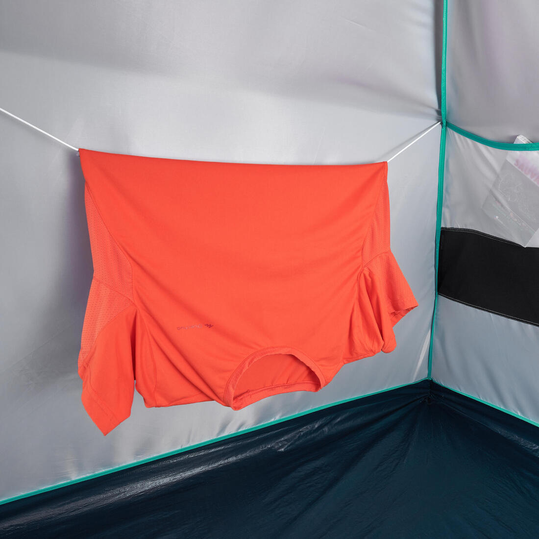 Tente de camping 3 places, MH100 gris