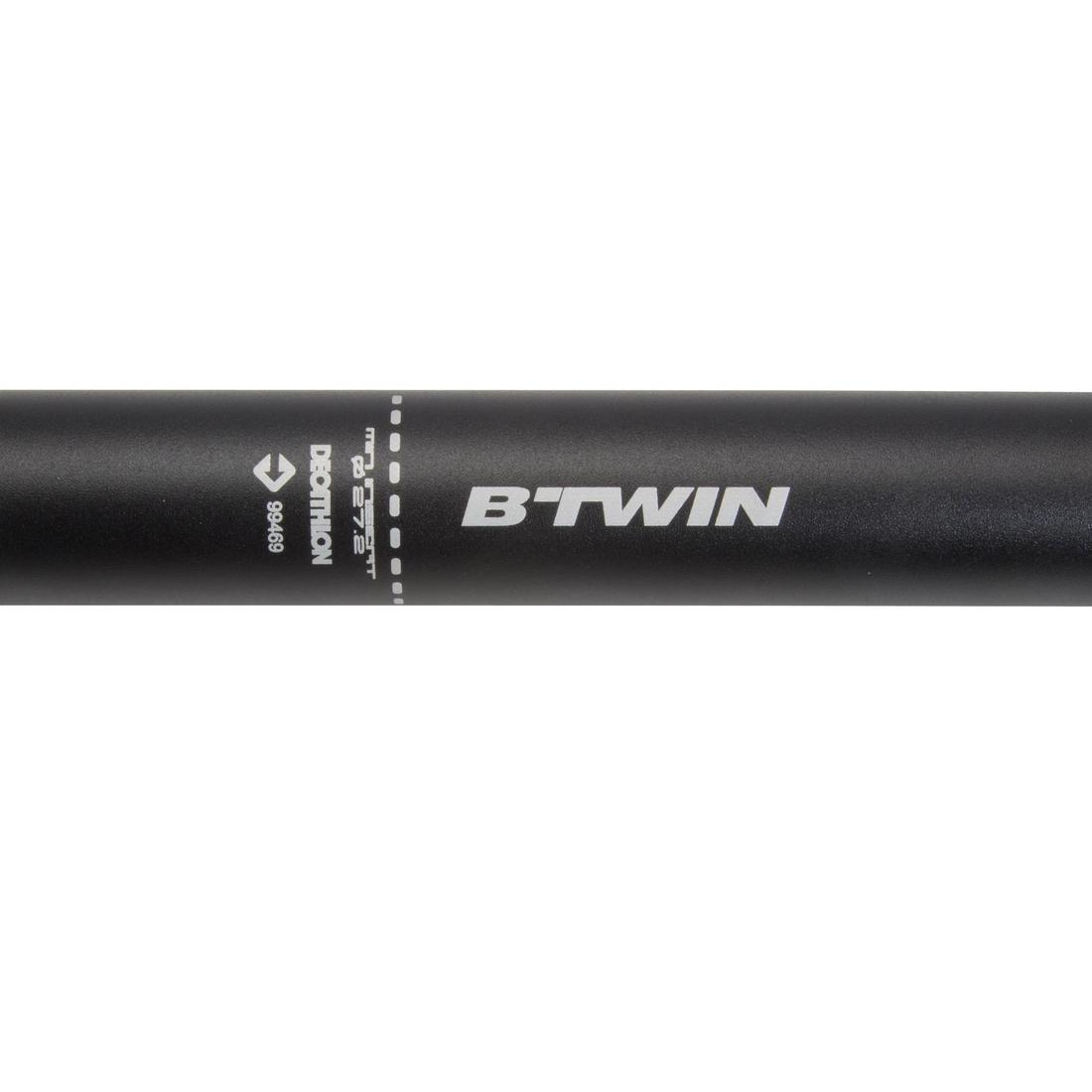 Tige de selle suspendue diamètre 27,2 mm et adaptateur de 29,8 et 31,8 mm
