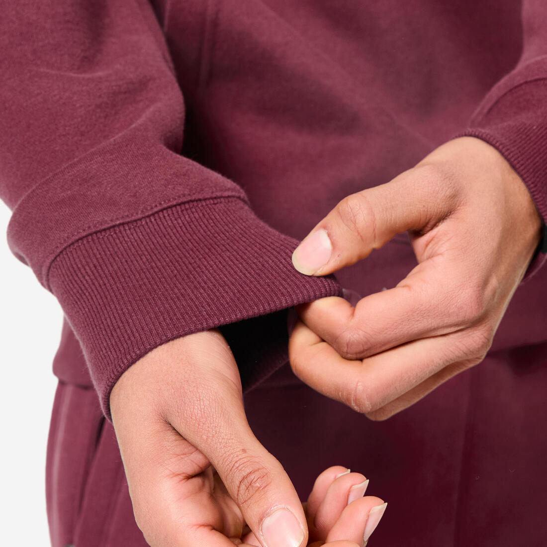 Sweat à capuche chaud en molleton homme