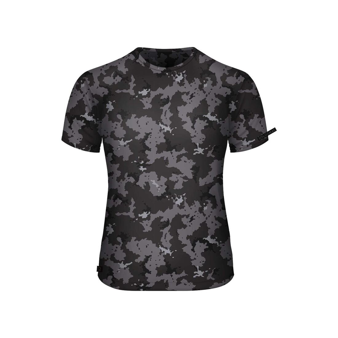 T-SHIRT RESISTANT 100 CAMO WOODLAND