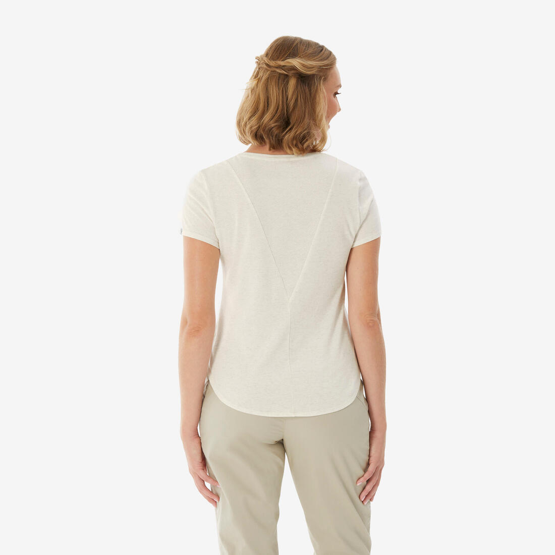 T-shirt de randonnée femme, NH500